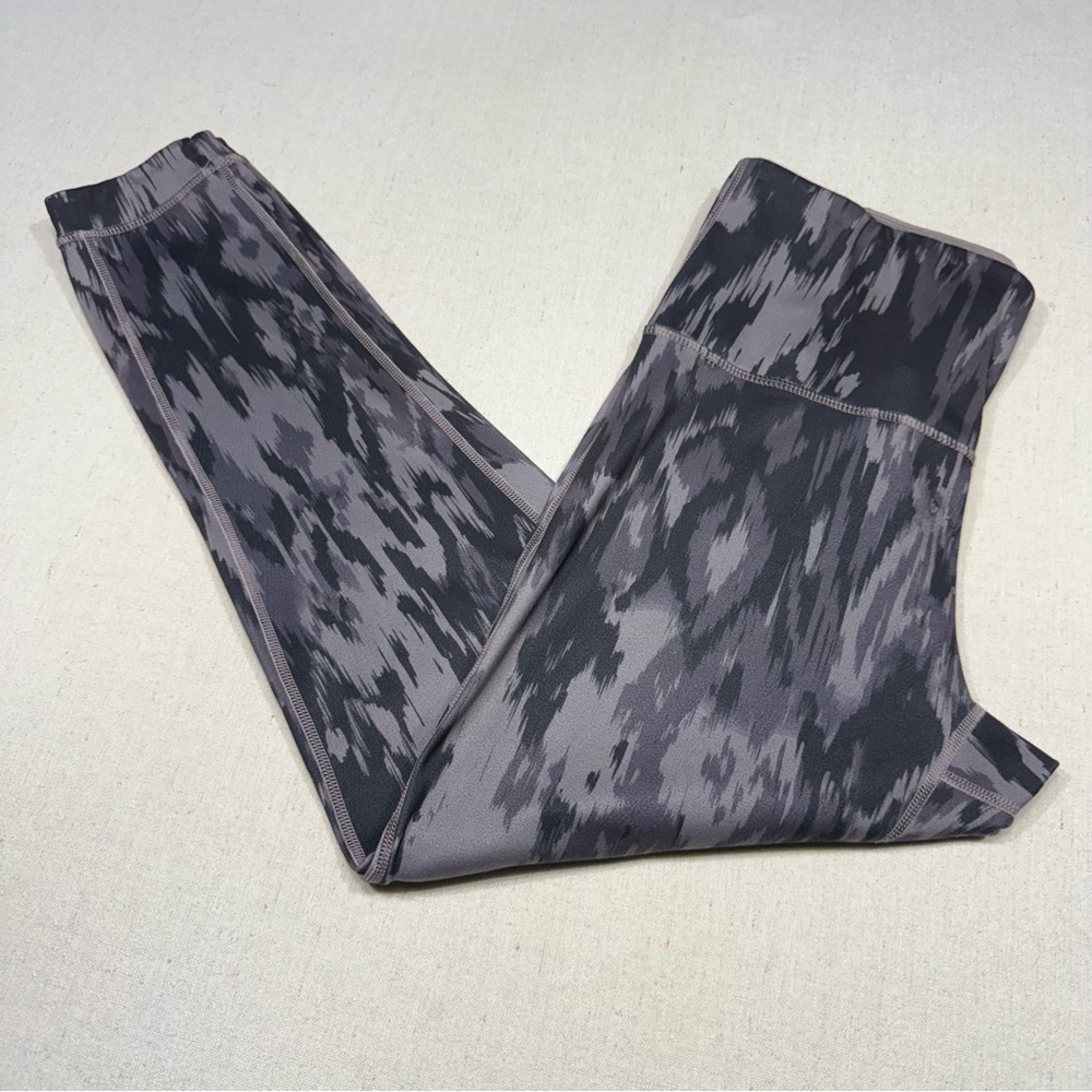 Max Studio Performance Athletic Leggings Cropped Size Large